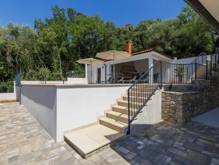 Maison Ester à Labin : 9 pers, piscine privée, vue mer : photo 18