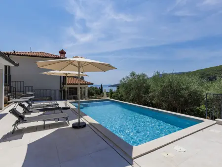 Maison Ester à Labin : 9 pers, piscine privée, vue mer : photo 46
