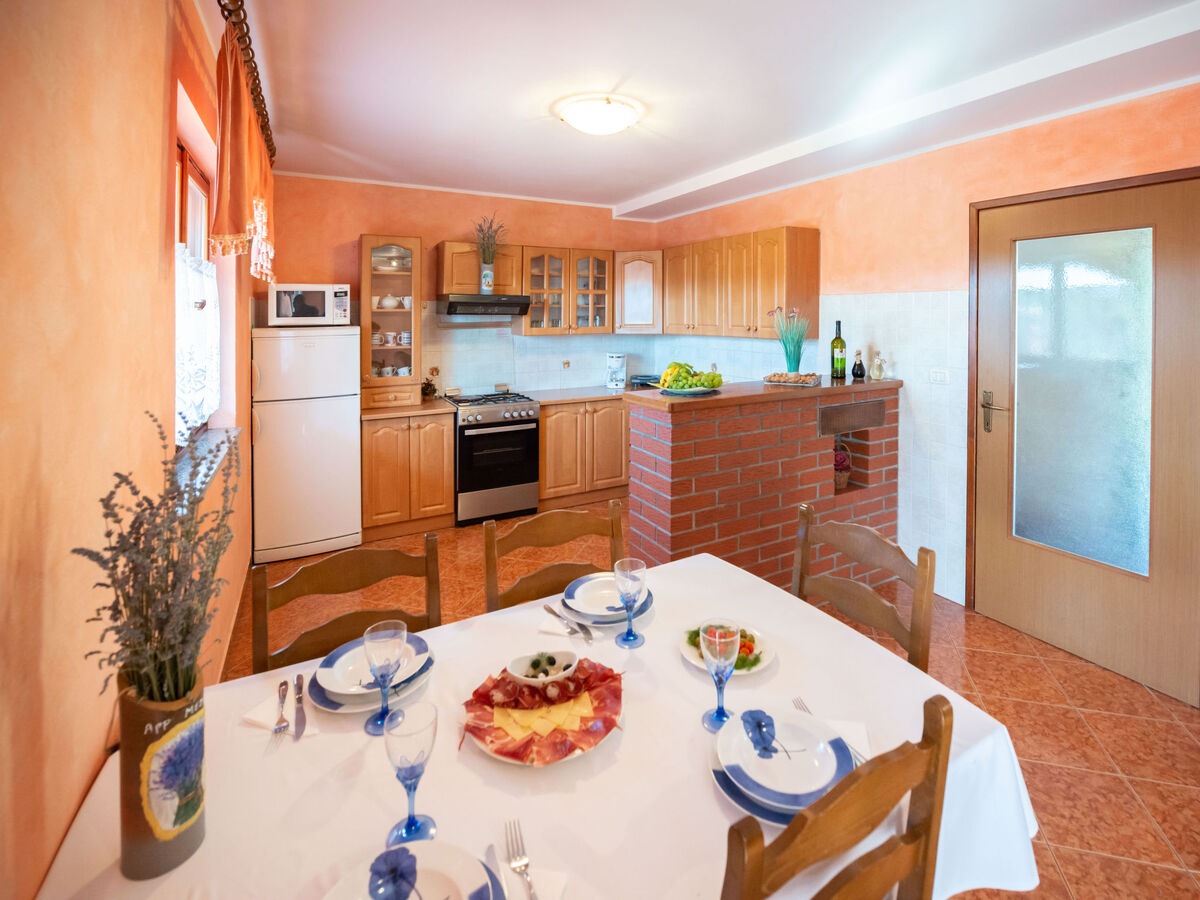 Maison Medica à Pazin : piscine privée et terrasse - Photo 3