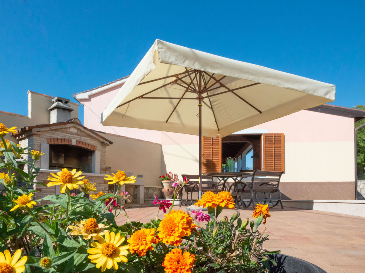 Maison Medica à Pazin : piscine privée et terrasse - Photo 18