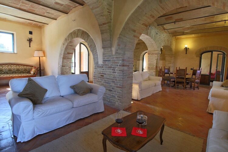 Villa Angeli : maison 10 personnes, piscine privée en Ombrie - Photo 3