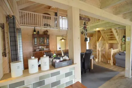 Chalet Du Soleil Grand Luxe, 10 pers. Ardennes : photo 12