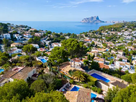 Maison Lisa à Moraira : piscine privée et vue sur la mer : photo 5