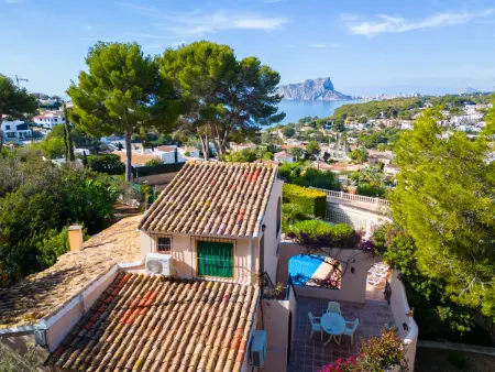 Maison Lisa à Moraira : piscine privée et vue sur la mer : photo 29