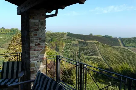 Villa Casa Magnano Ziano – Vue 360° sur les vignes : photo 23