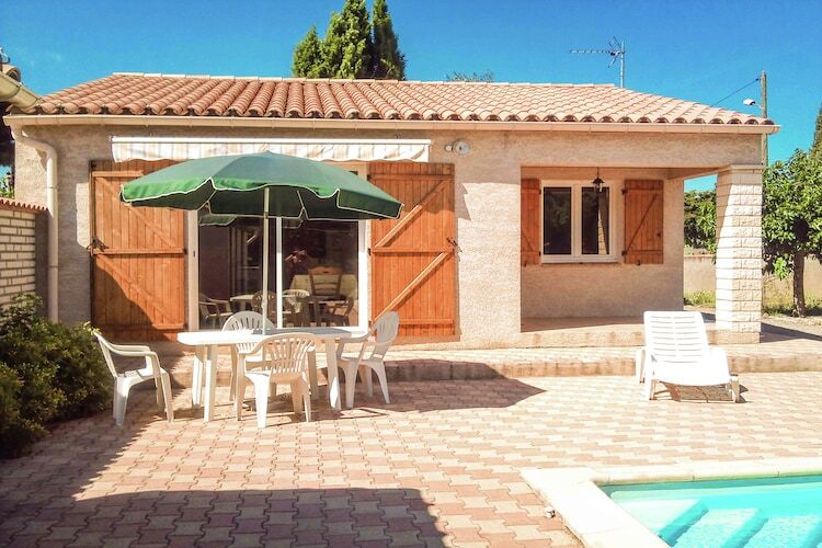 Maison Jurio à Argeliers : piscine privée, 6 couchages - Photo 7