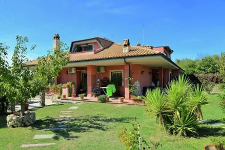 Gavaccia, Villa à Monterotondo avec Piscine & Vue Tibre - Photo 1