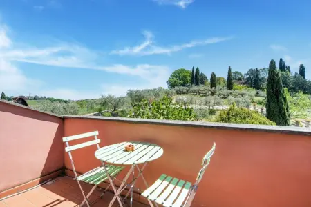 Gavaccia, Villa à Monterotondo avec Piscine & Vue Tibre - Photo 2