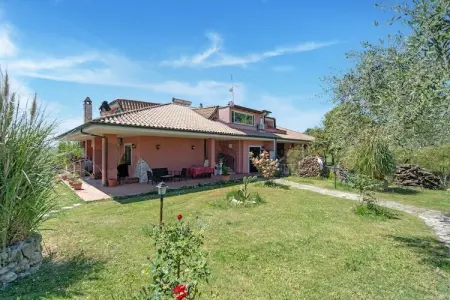 Gavaccia, Villa à Monterotondo avec Piscine & Vue Tibre - Photo 5