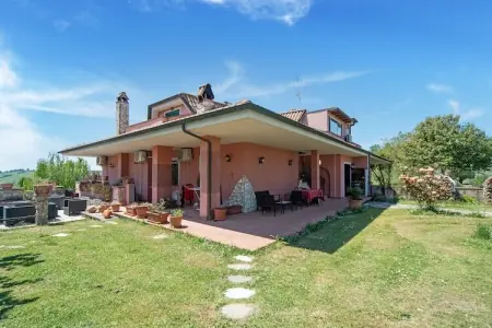 Gavaccia, Villa à Monterotondo avec Piscine & Vue Tibre - Photo 27