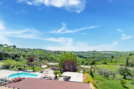 Gavaccia, Villa à Monterotondo avec Piscine & Vue Tibre - Photo 33