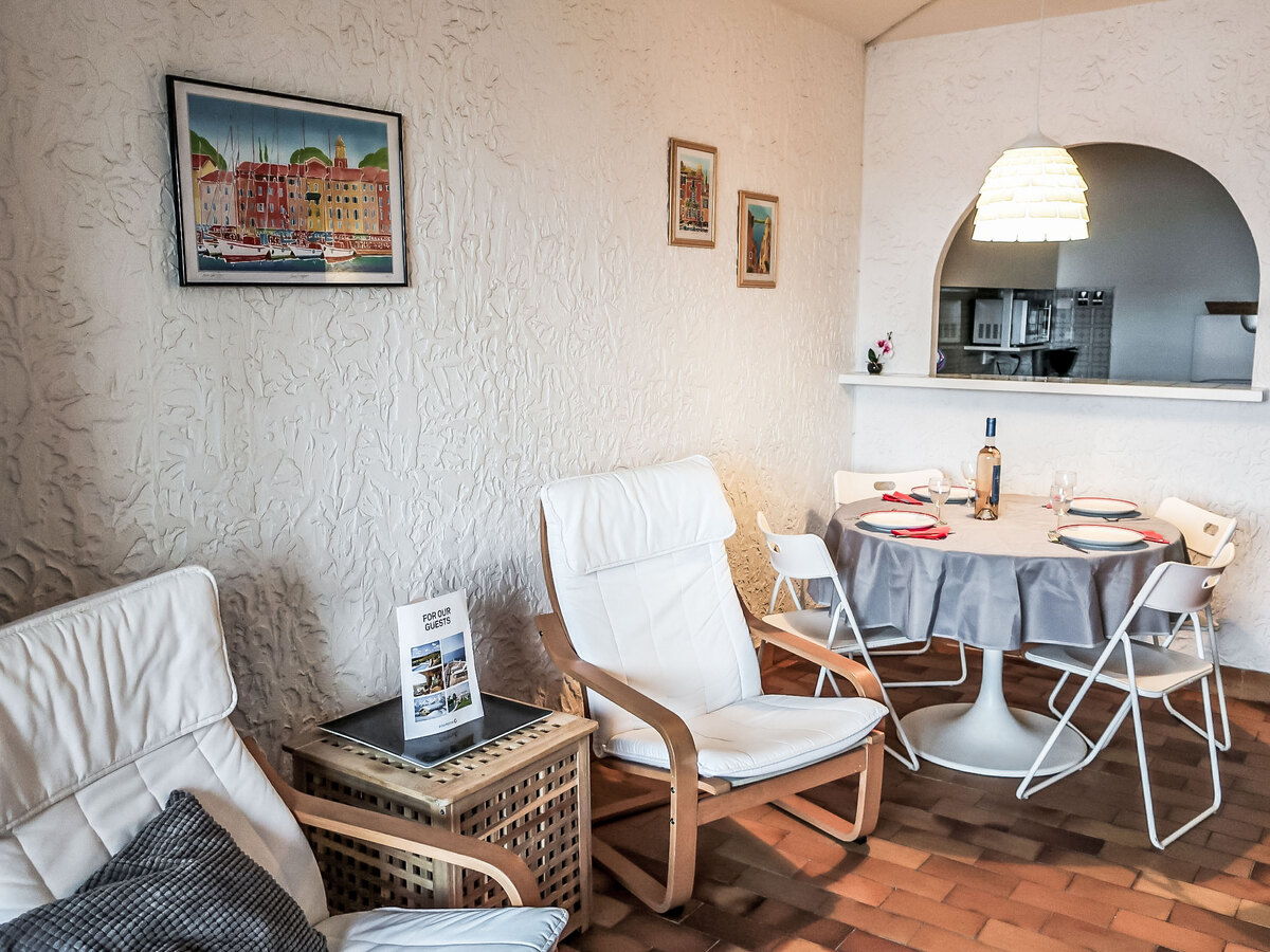 Les Cascadelles - Apt 2p Cogolin, vue port - Photo 4