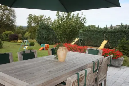 Maison Gimnée : 8 personnes, jardin et jeux : photo 30