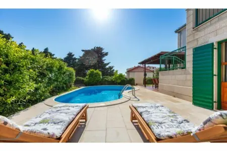Villa Liza, Villa spacieuse avec piscine privée sur l'île de Hvar - Photo 4