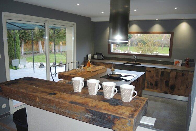 Maison 8 personnes avec piscine chauffée à Isle-sur-la-Sorgue - Photo 12