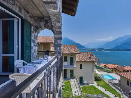 Appartement Aurora 80 m² à Domaso, vue sur le lac : photo 21