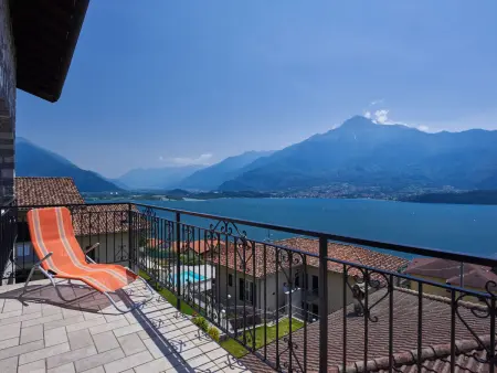 Appartement Aurora 80 m² à Domaso, vue sur le lac : photo 24