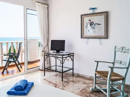 Maison à Mijas Costa pour 7 personnes, avec accès à une piscine : photo 16