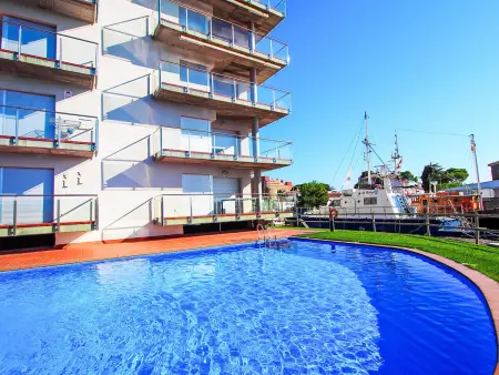 Cap Mestral - Apt 4 pers., balcon vue canal à Roses : photo 22