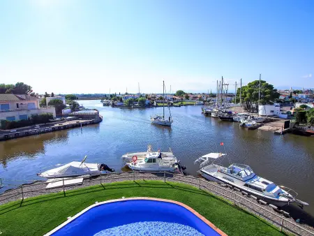 Cap Mestral - Apt 4 pers., balcon vue canal à Roses : photo 23