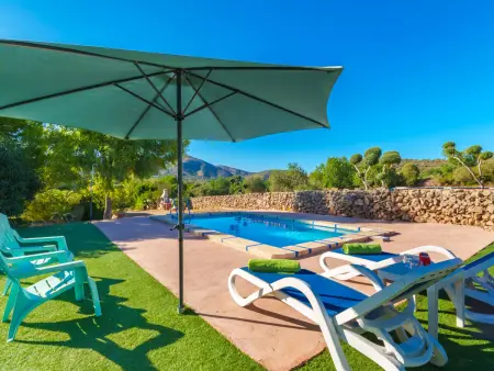 Maison Estrella, piscine et verger à Sant Llorenç des Cardassar : photo 2