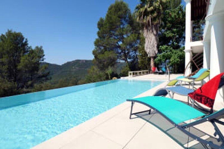 Villa d'Eden à Bagnols en Forêt, piscine débordement - Photo 20