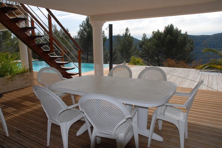 Villa d'Eden à Bagnols en Forêt, piscine débordement - Photo 40