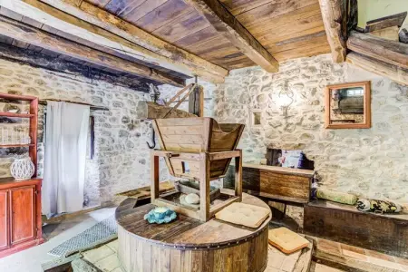 Mulino, gîte moulin du XVIIe siècle à Roccafluvione : photo 9