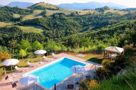 La Panoramica da Stroppa, Villa à Marche avec piscine et vue - Photo 16