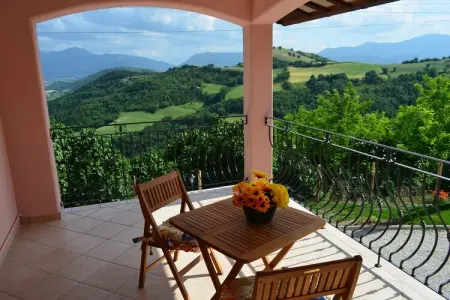 La Panoramica da Stroppa, Villa à Marche avec piscine et vue - Photo 28
