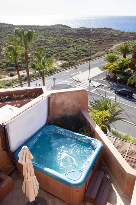 Duplex Bencomo, 2 chambres terrasses vue mer : photo 26