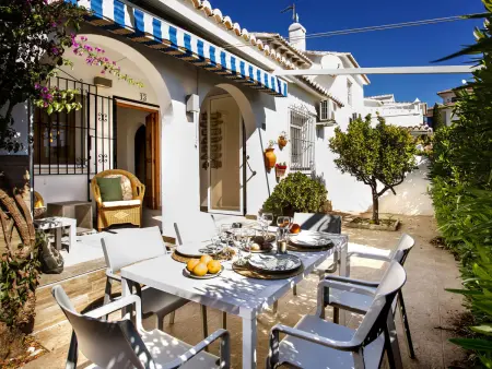 Maison mitoyenne Pueblo Andaluz à Dénia, jardin et piscine : photo 23