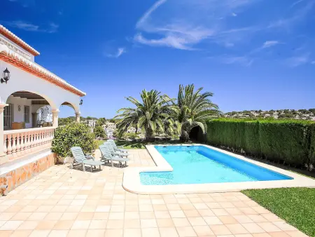 Maison Faisa avec piscine privée à Javea – vue mer partielle : photo 14