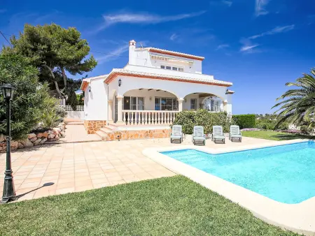 Maison Faisa avec piscine privée à Javea – vue mer partielle : photo 15