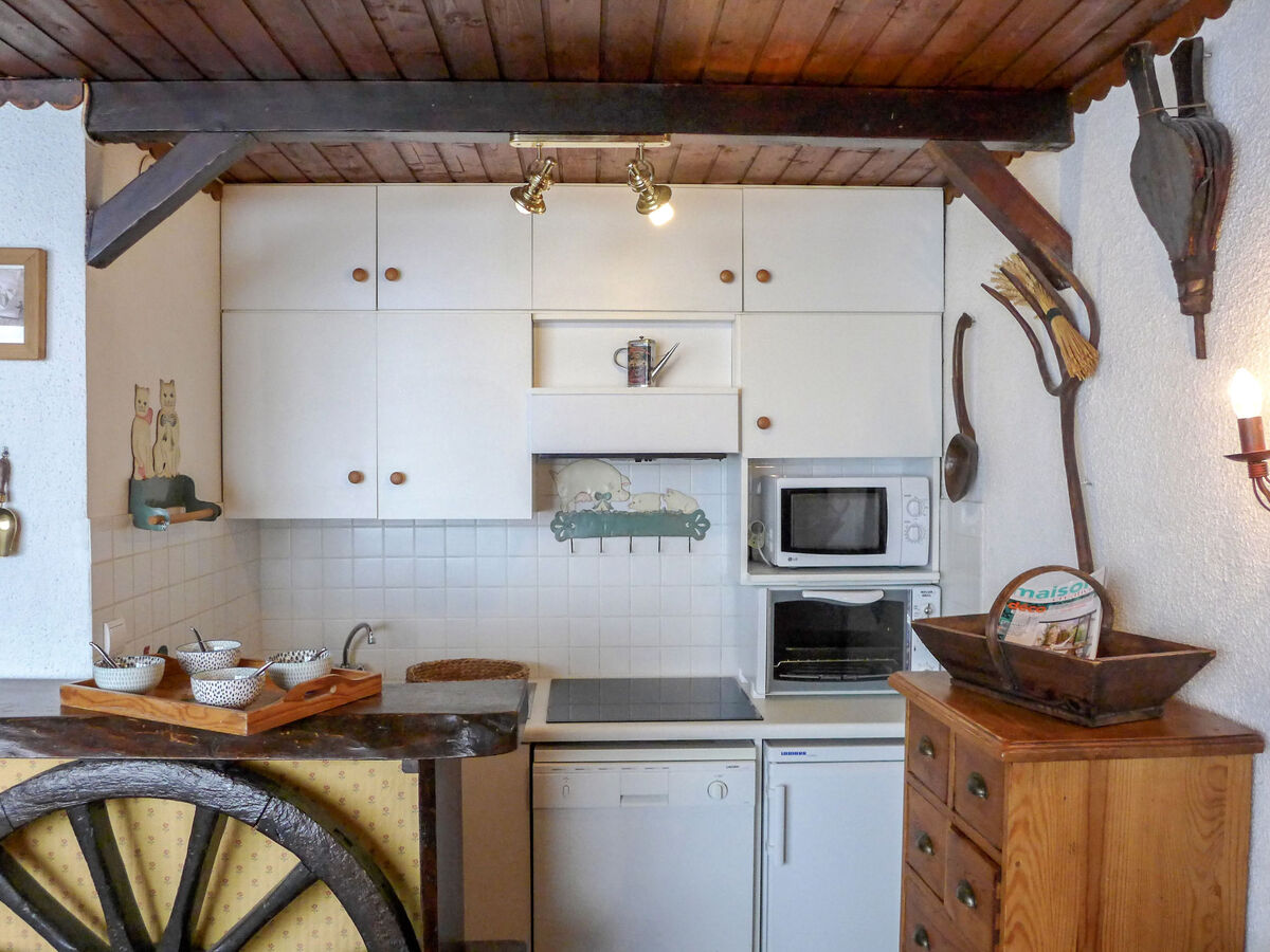 Studio 32 m² Argentière, vue montagnes et balcon sud - Photo 4