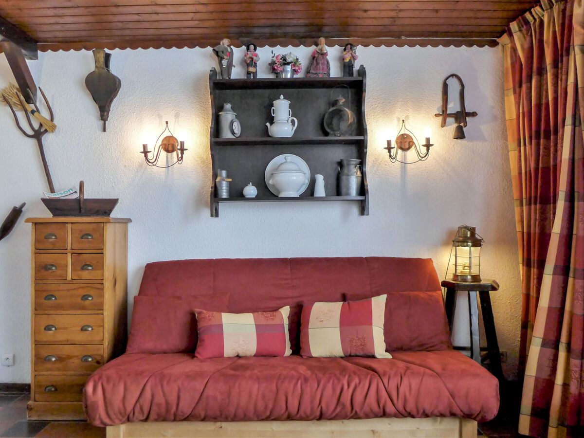 Studio 32 m² Argentière, vue montagnes et balcon sud - Photo 6