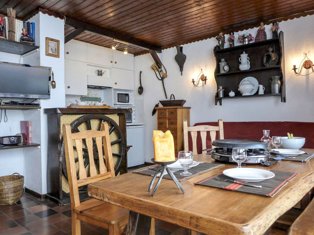 Studio 32 m² Argentière, vue montagnes et balcon sud - Photo 8