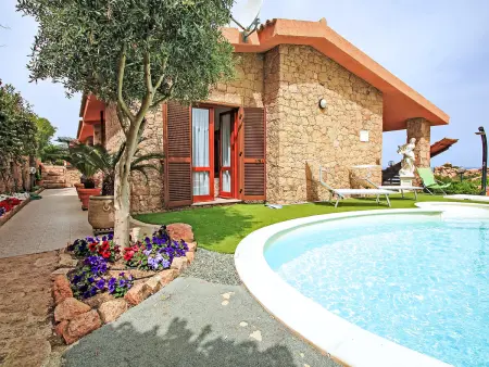 Villa Gatti à Costa Paradiso, piscine et vue mer - Photo 2