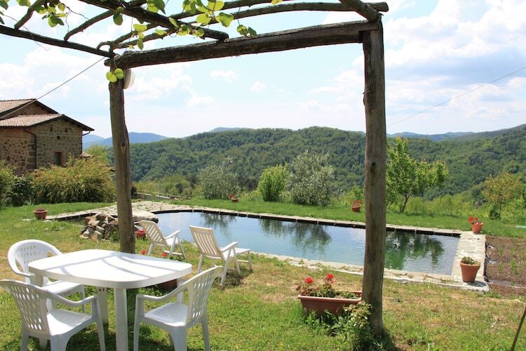 Argilla 6 – Maison Toscane avec Étang de Baignade - Photo 1