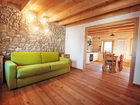 Appartement Cjasa Ustin, vue lac et montagnes à Barcis : photo 2