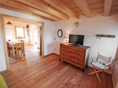 Appartement Cjasa Ustin, vue lac et montagnes à Barcis : photo 8