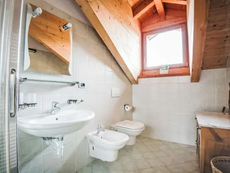 Appartement Cjasa Ustin, vue lac et montagnes à Barcis : photo 12