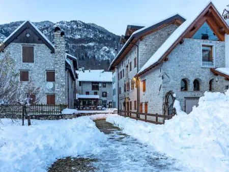 Appartement Cjasa Ustin, vue lac et montagnes à Barcis : photo 23