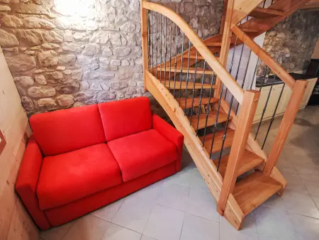 Appartement Cjasa Ustin, vue lac et montagnes à Barcis : photo 8