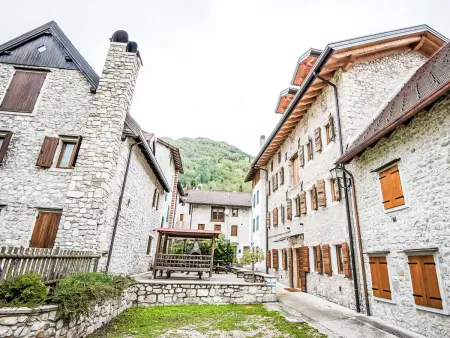 Appartement Cjasa Ustin, vue lac et montagnes à Barcis : photo 21