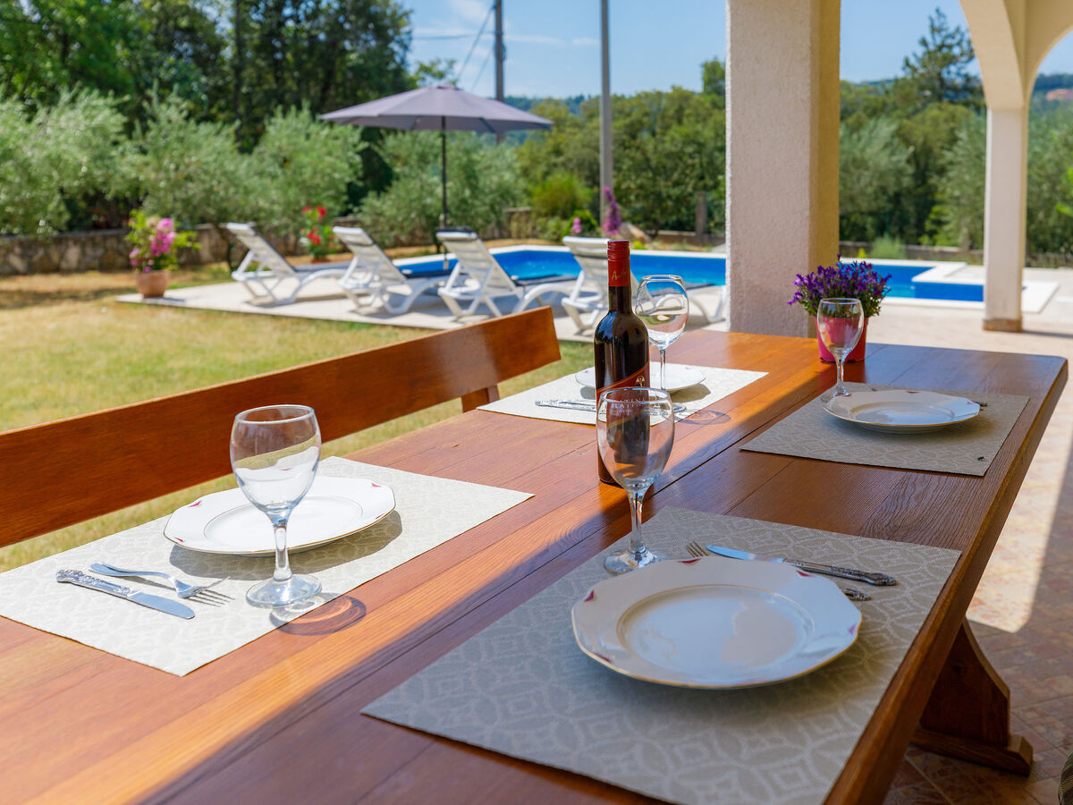 Maison Carla à Labin : piscine privée 7x4m et terrasse - Photo 28