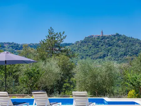 Maison Carla à Labin : piscine privée 7x4m et terrasse : photo 36