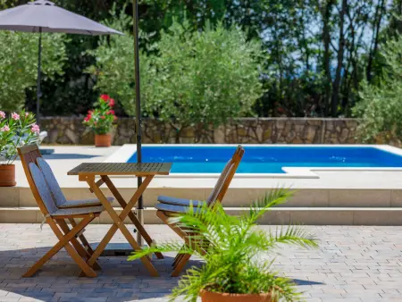Maison Carla à Labin : piscine privée 7x4m et terrasse : photo 40