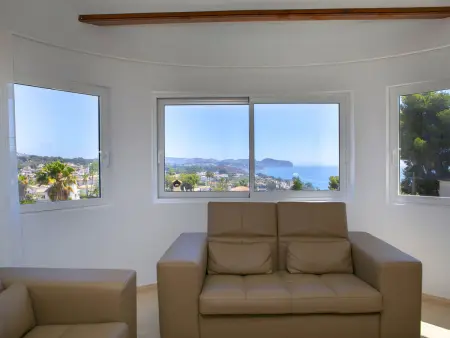 Villa El Descanso à Calpe, piscine privée et vue sur la mer : photo 3