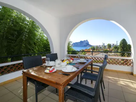 Villa Carolina, maison rustique avec vue sur la mer et le rocher de Calpe - Photo 2